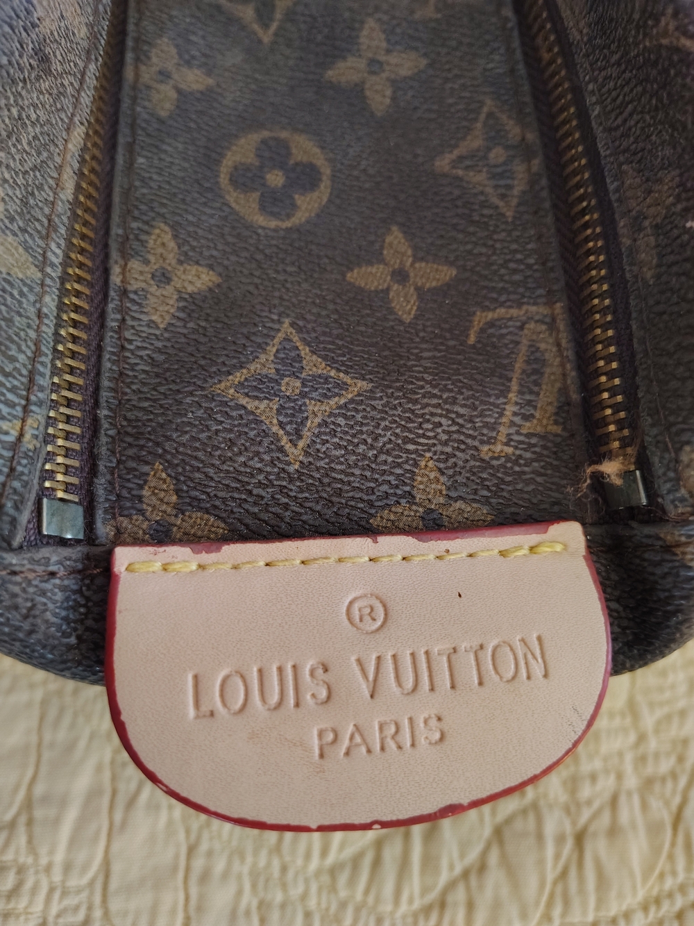Louis Vuitton Brown Monogram Canvas Toiletry Bag
